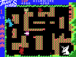 Tank Wars screenshot 6 for Colecovision